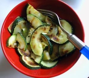 marinated zucchini